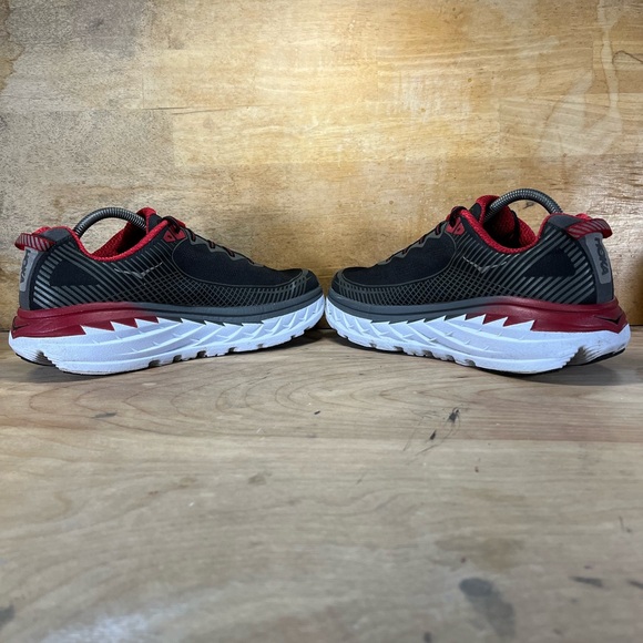 Hoka One One Bondi 5 Mens Size 10 Wide Running Shoes Sneakers Black Gray - Picture 5 of 9